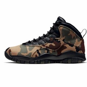 Air Jordan 10 Retro Woodland Camo size 9 shoes